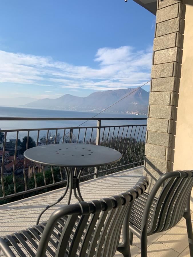 Casa Colmegna Mit Traumhaften See- Und Bergblick Luino Buitenkant foto
