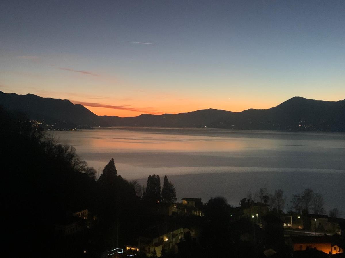 Casa Colmegna Mit Traumhaften See- Und Bergblick Luino Kamer foto