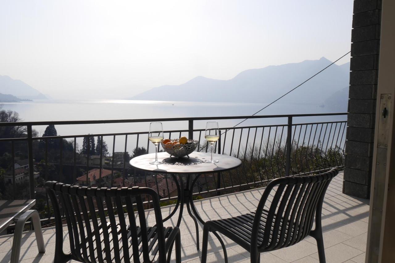 Casa Colmegna Mit Traumhaften See- Und Bergblick Luino Buitenkant foto