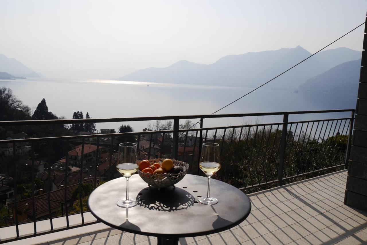 Casa Colmegna Mit Traumhaften See- Und Bergblick Luino Buitenkant foto